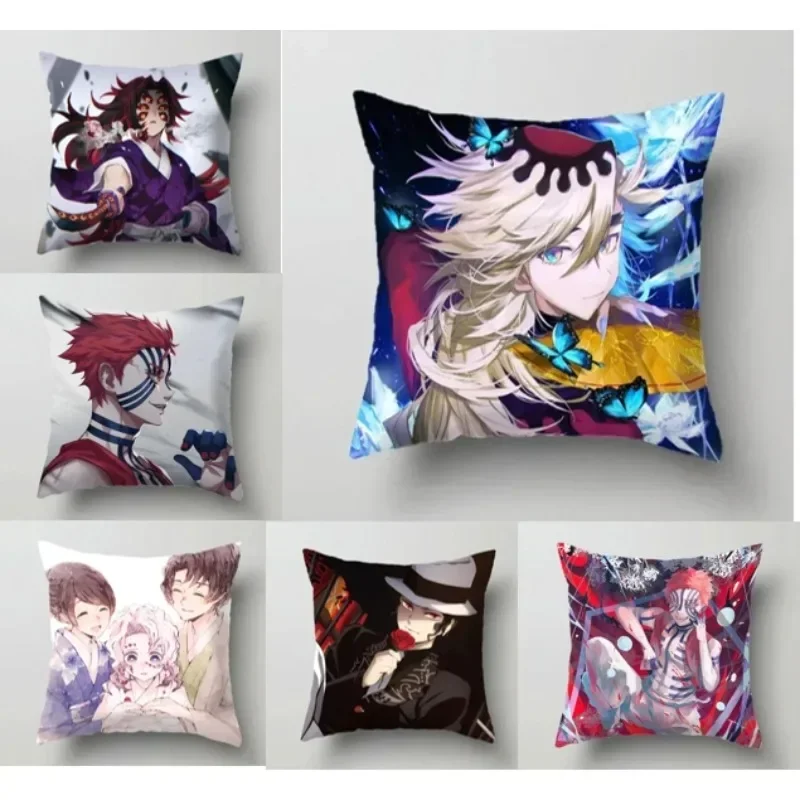 Home Textiles Decoris - Demônio Slayer Anime Fronha, Personagem De