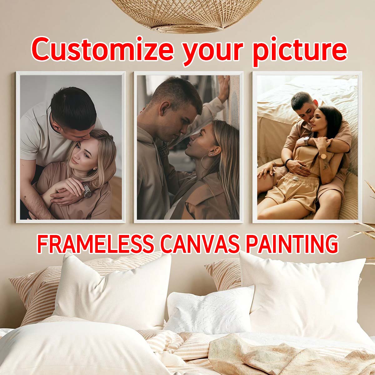 Home Textiles Usa - Tríptico - Pintura a Óleo em