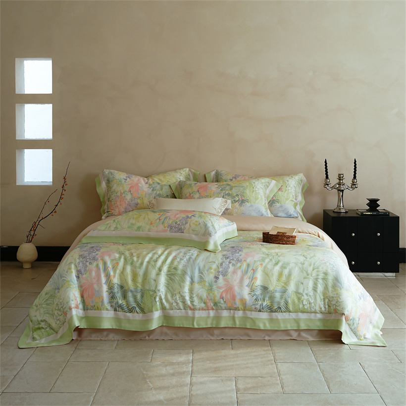 Silk Sheet Set - Conjunto de Cama de Luxo 100%