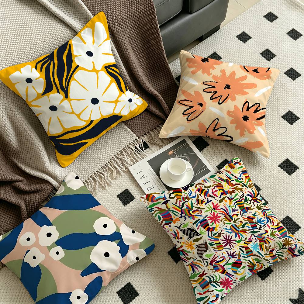 Home Textiles Market - Capa de Almofada com Estampa de