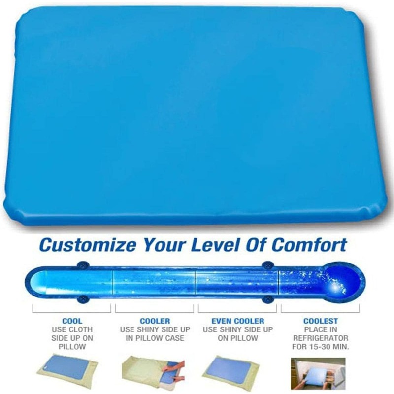 Almofada de Gel Autorrefrigera - Cooling Pillow Gel avaliação e preço