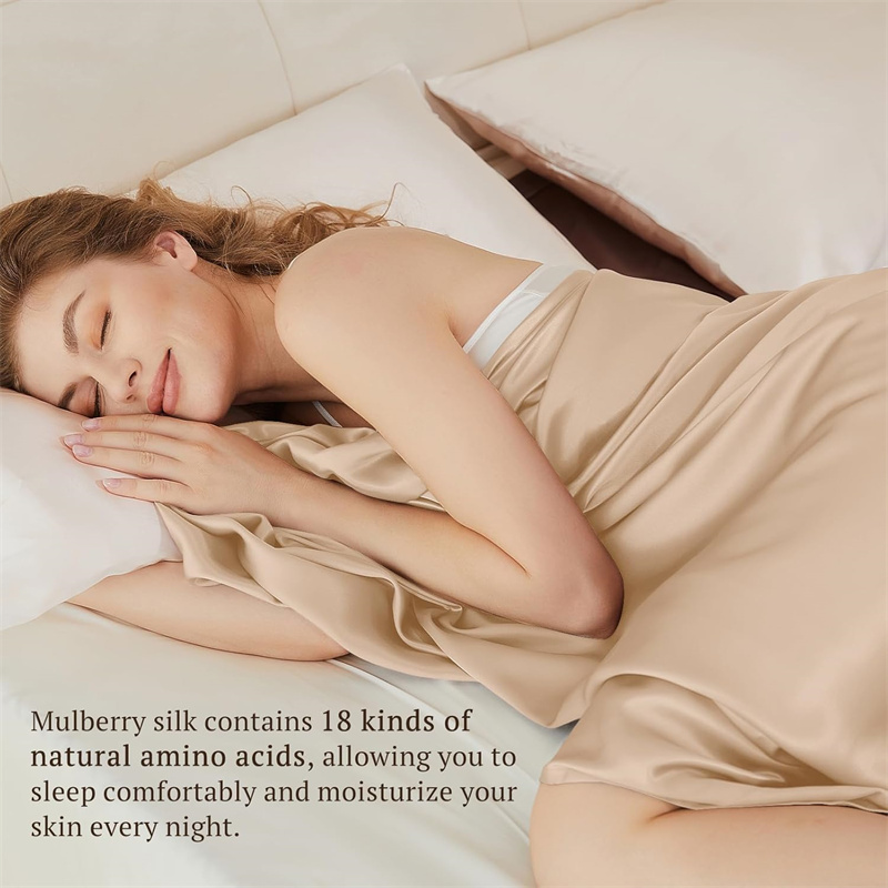 Lençol de Seda Mulberry Luxuos - Silk Sheet Set avaliação e preço