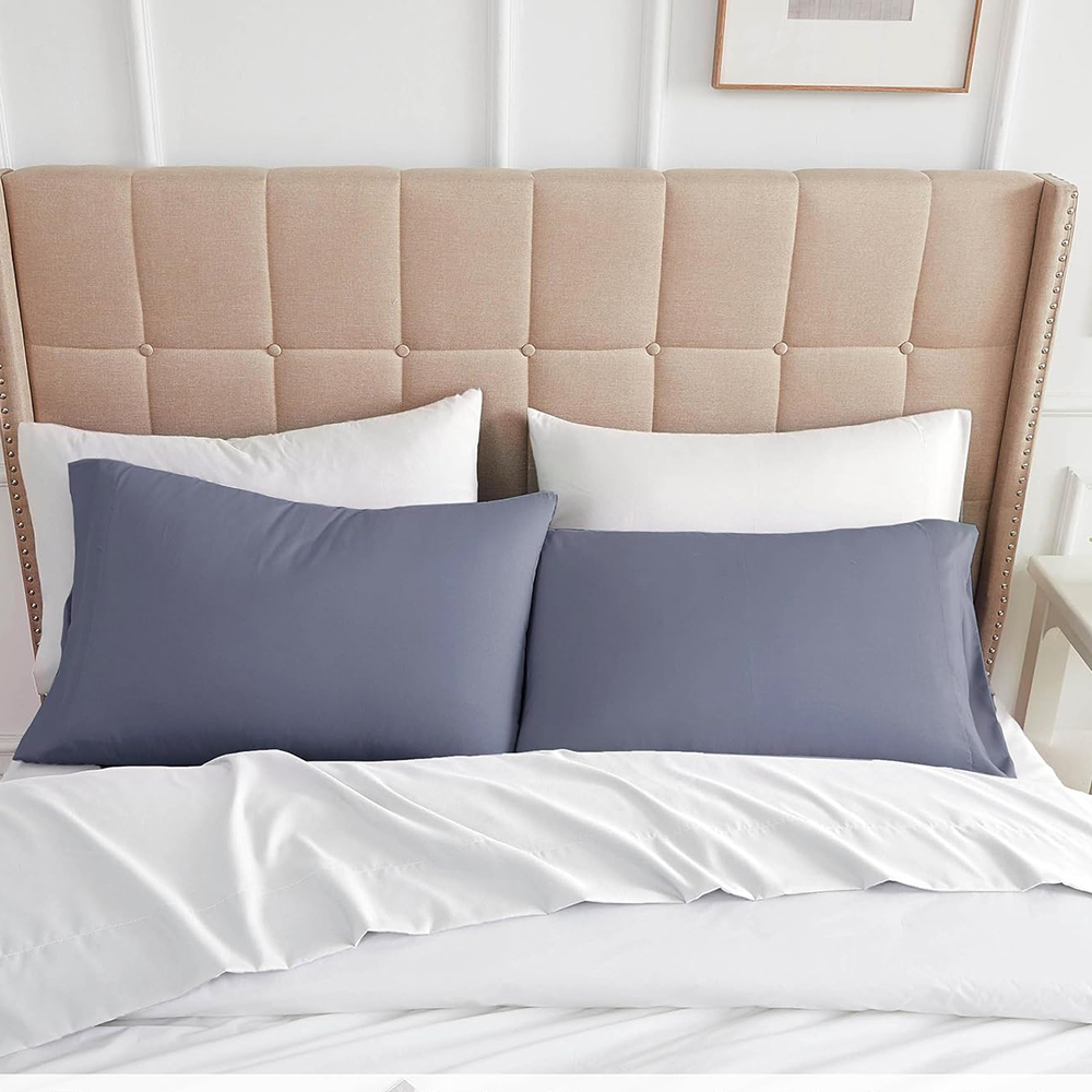 Battilo 2 pçs sólido envelope  - Bed Sheet Microfiber avaliação e preço