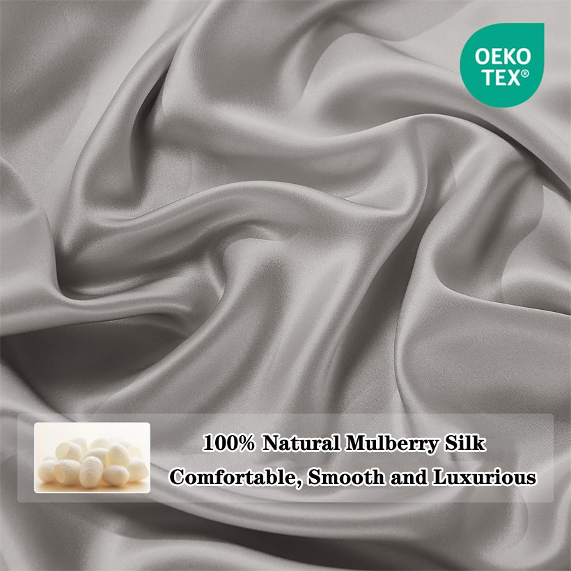 Lençol de Seda 100% Mulberry d - Silk Sheet Set avaliação e preço