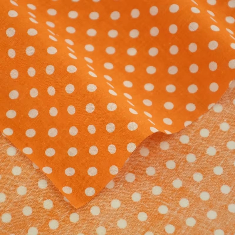 50x150cm branco laranja bolinh - Home Textiles Usa avaliação e preço