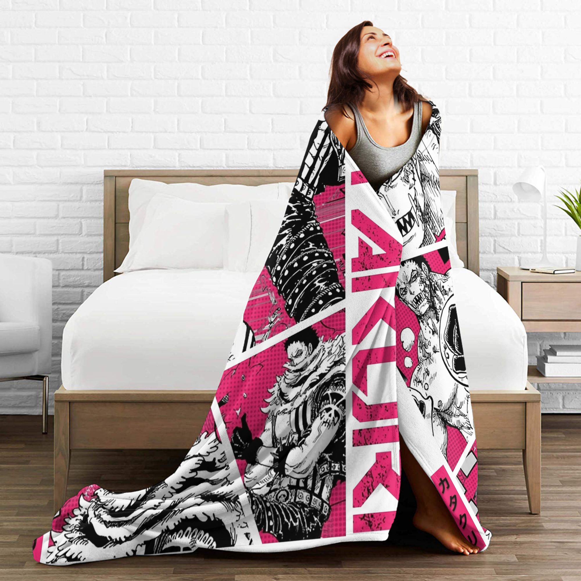 Katakuri figura cobertores de  - Bed Sheet Microfiber avaliação e preço