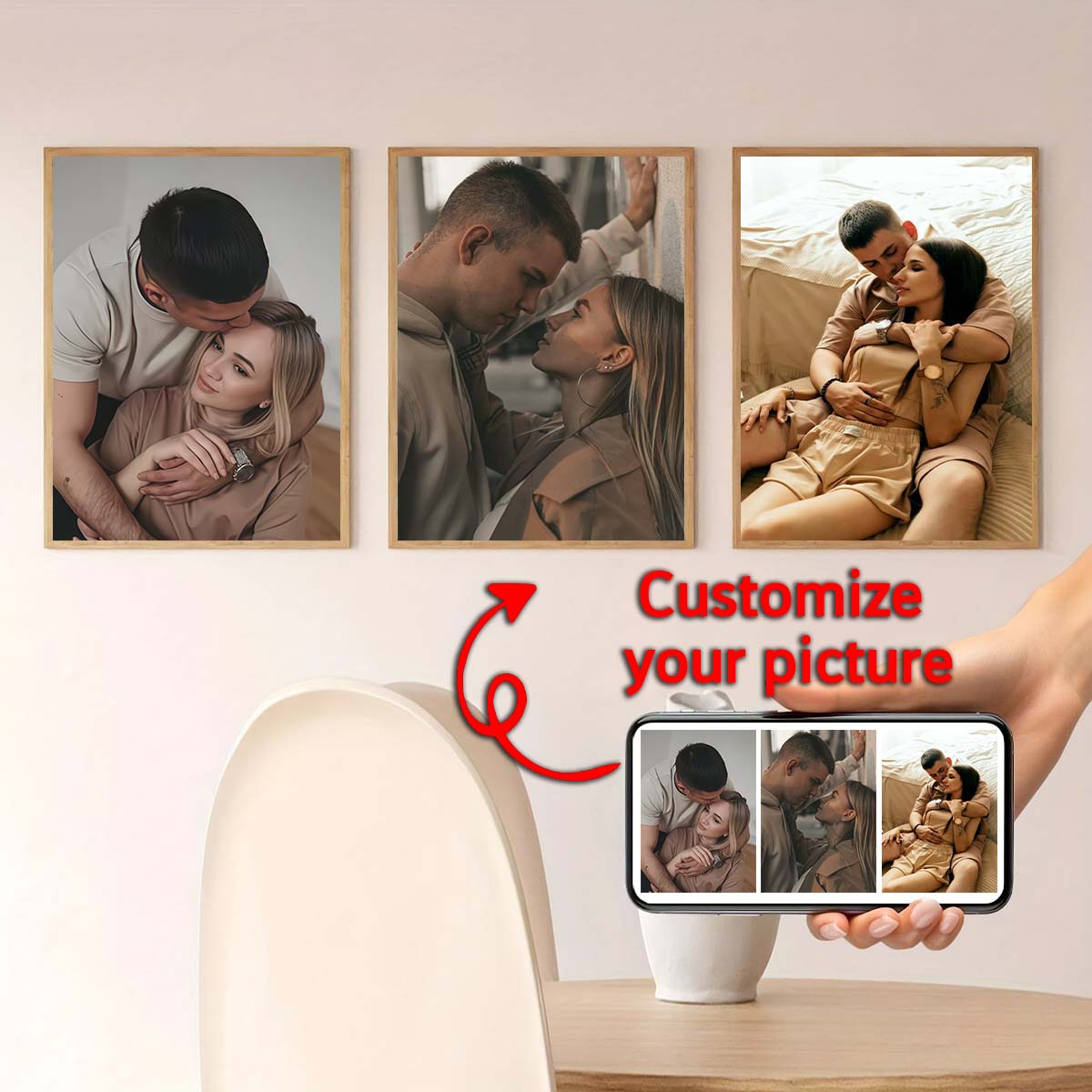 Tríptico - Pintura a Óleo em M - Home Textiles Usa avaliação e preço