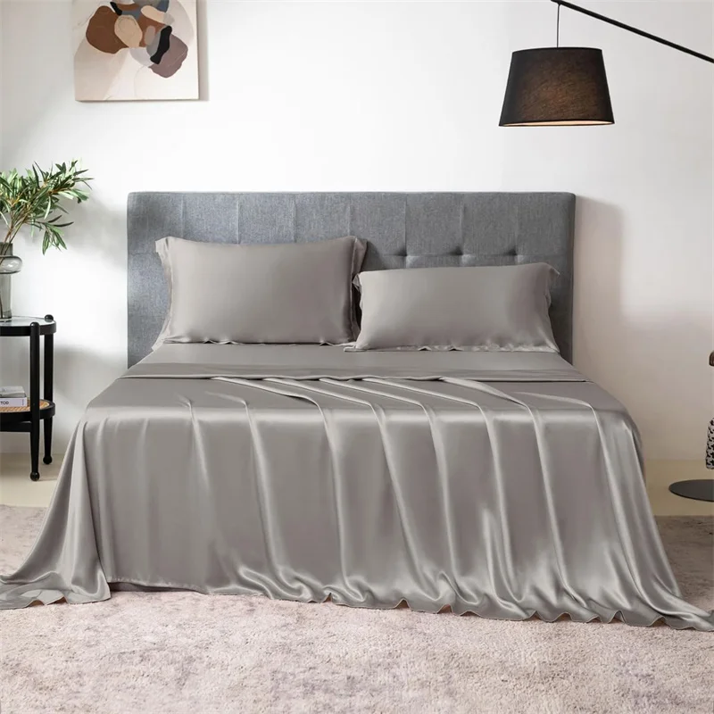 Conjunto de Lençóis de Seda de - Silk Sheet Set avaliação e preço