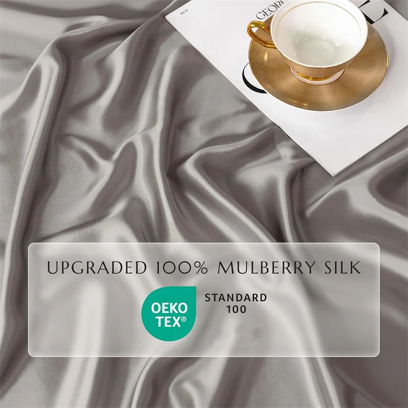 Conjunto de Lençóis de Seda de - Silk Sheet Set avaliação e preço