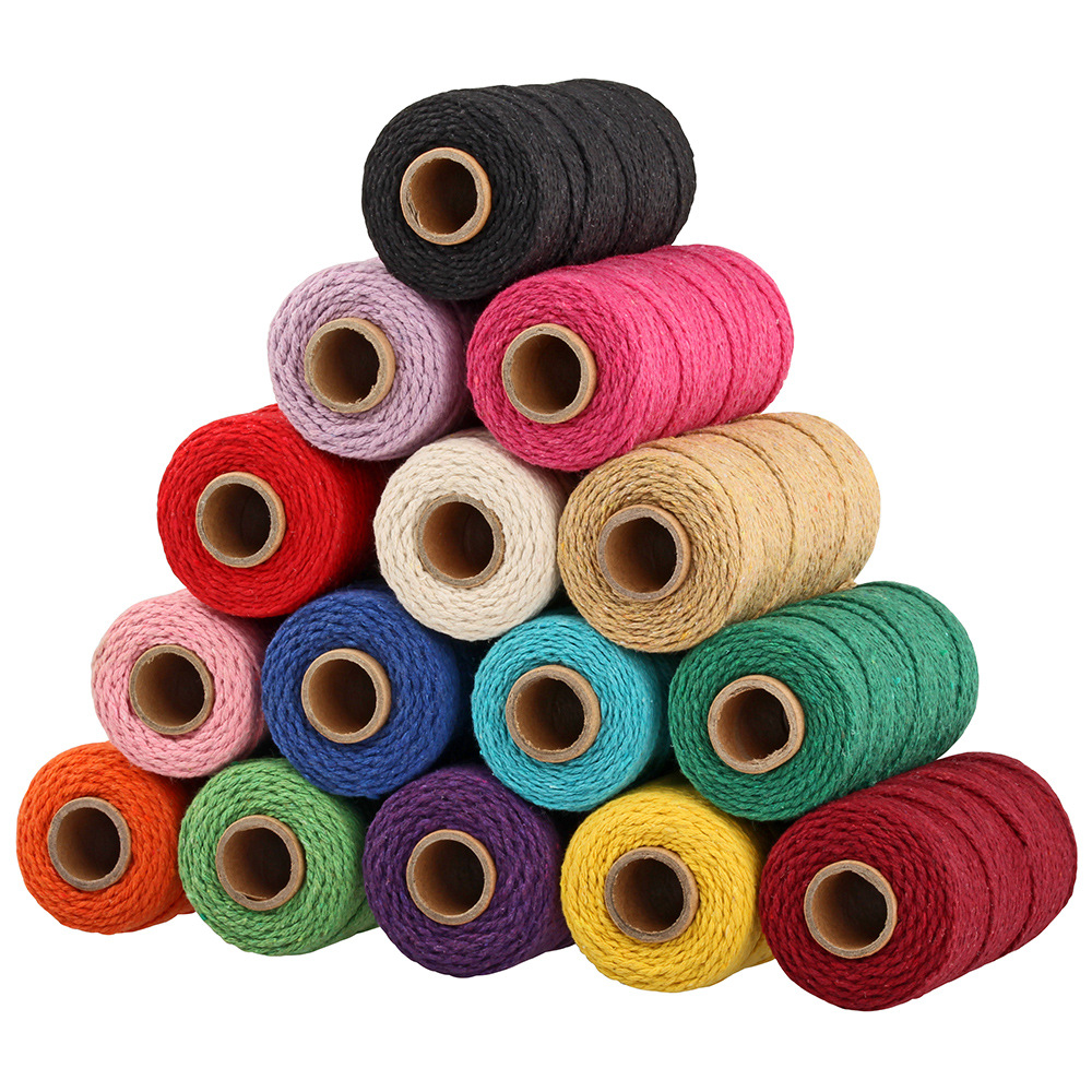 Corda de algodão torcida color - Home Textiles Decoris avaliação e preço