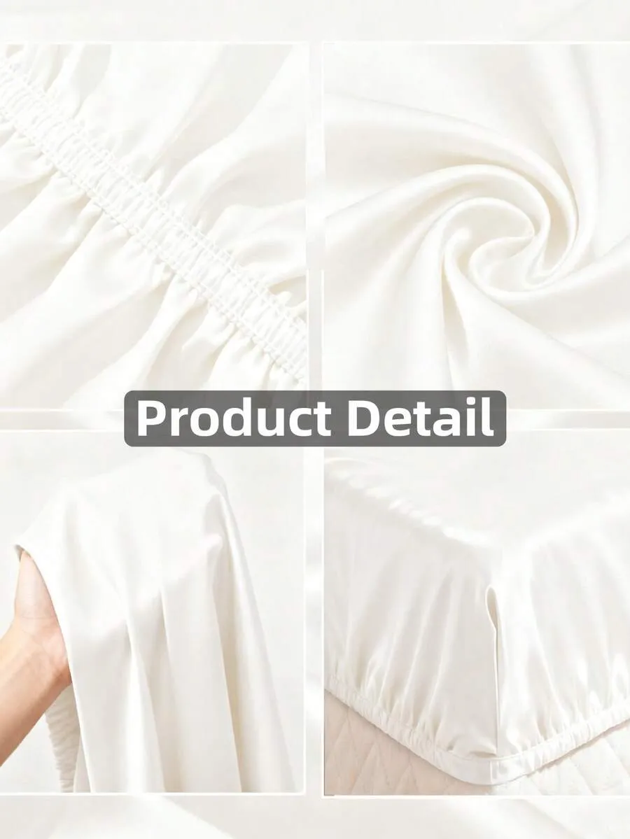 Conjunto de lençóis de cetim m - Bed Sheet Microfiber avaliação e preço