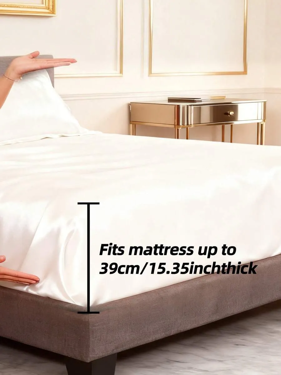 Conjunto de lençóis de cetim m - Bed Sheet Microfiber avaliação e preço