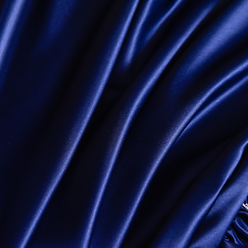 Luxo tecidos de seda gelo elás - Silk Sheet Set avaliação e preço