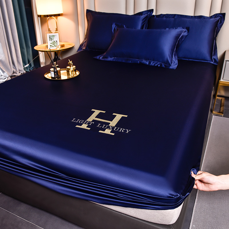 Luxo tecidos de seda gelo elás - Silk Sheet Set avaliação e preço