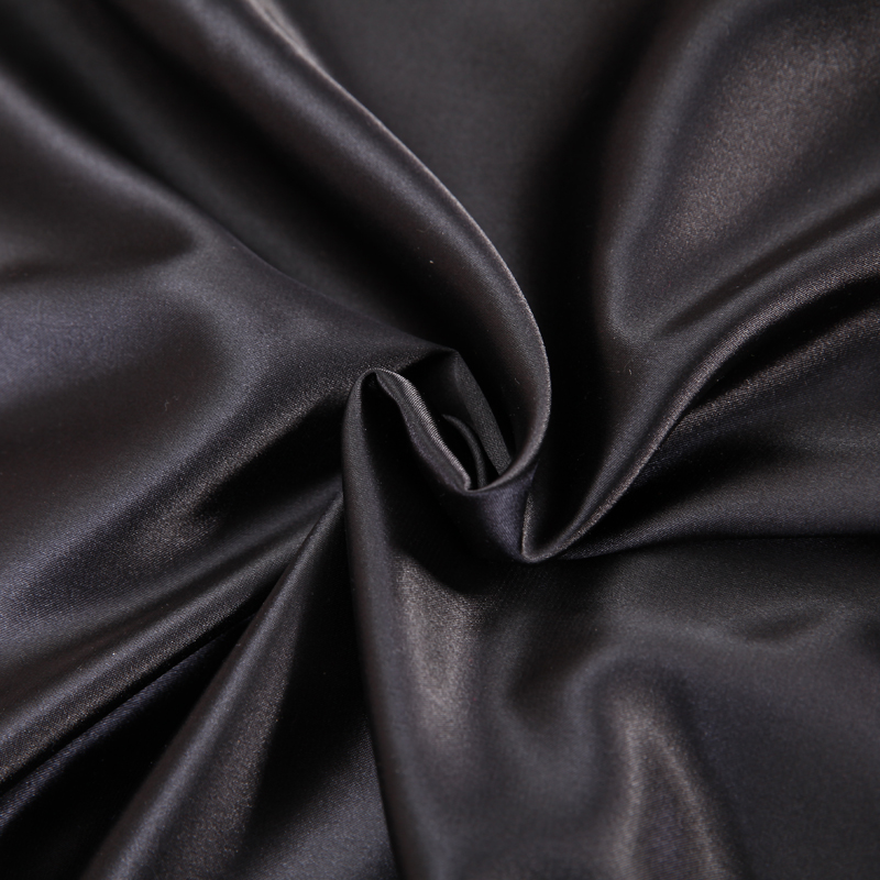 Cetim preto conjunto de cama c - Silk Sheet Set avaliação e preço