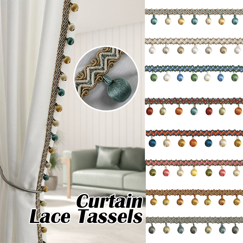 Curtain Lace Tassels para Deco - Home Textiles Decoris avaliação e preço