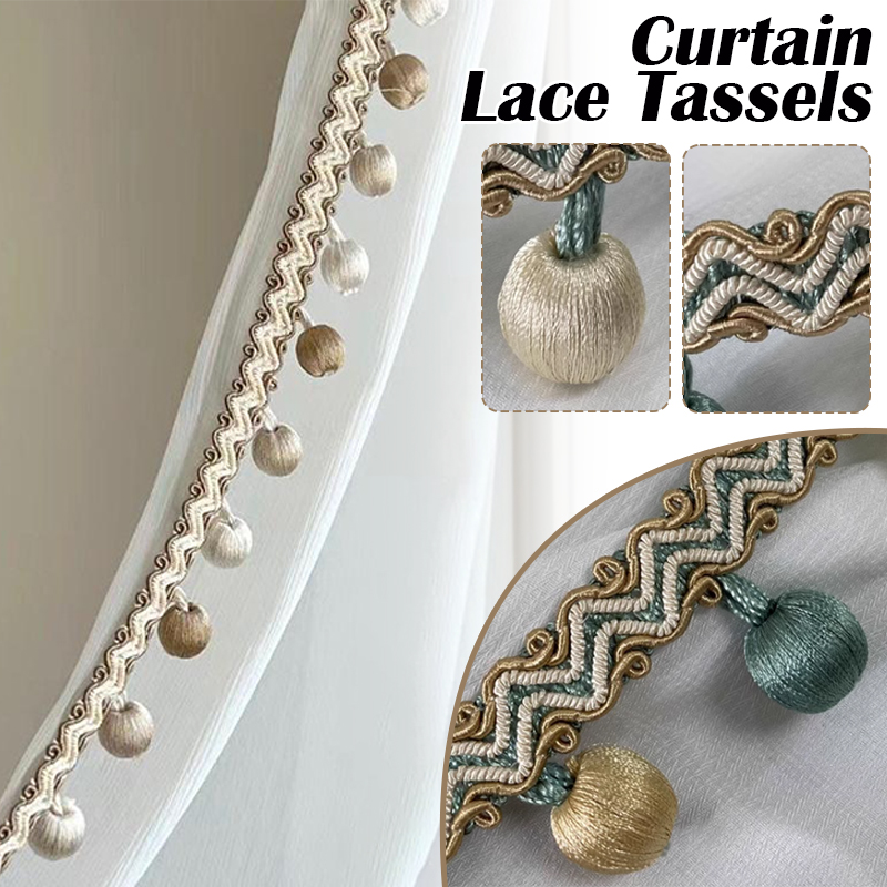 Curtain Lace Tassels para Deco - Home Textiles Decoris avaliação e preço
